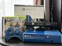 Прода Xbox 360E blue limited edition 500gb + Kinect