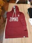 Bluza marki zimno xs/s bordowa bardzo ciepła - na narty/snowboard