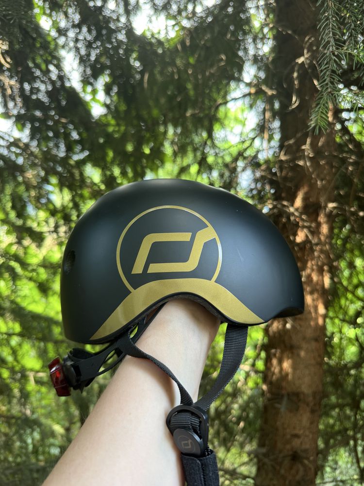 Begówka ScootRide i kask
