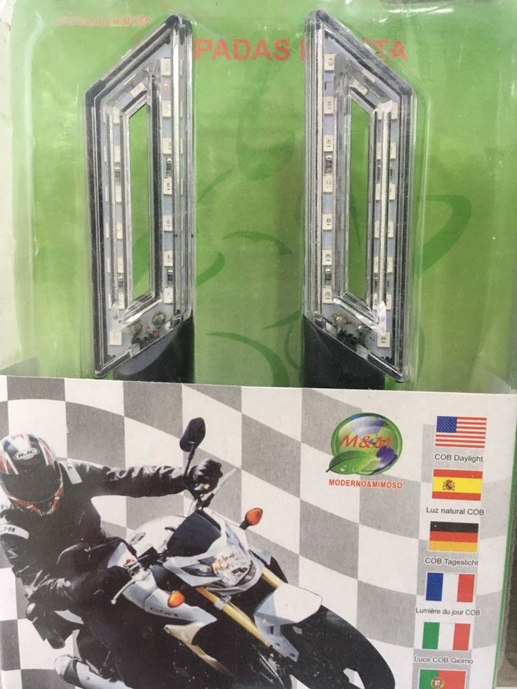 Piscas Led Moto vários modelos - Novo