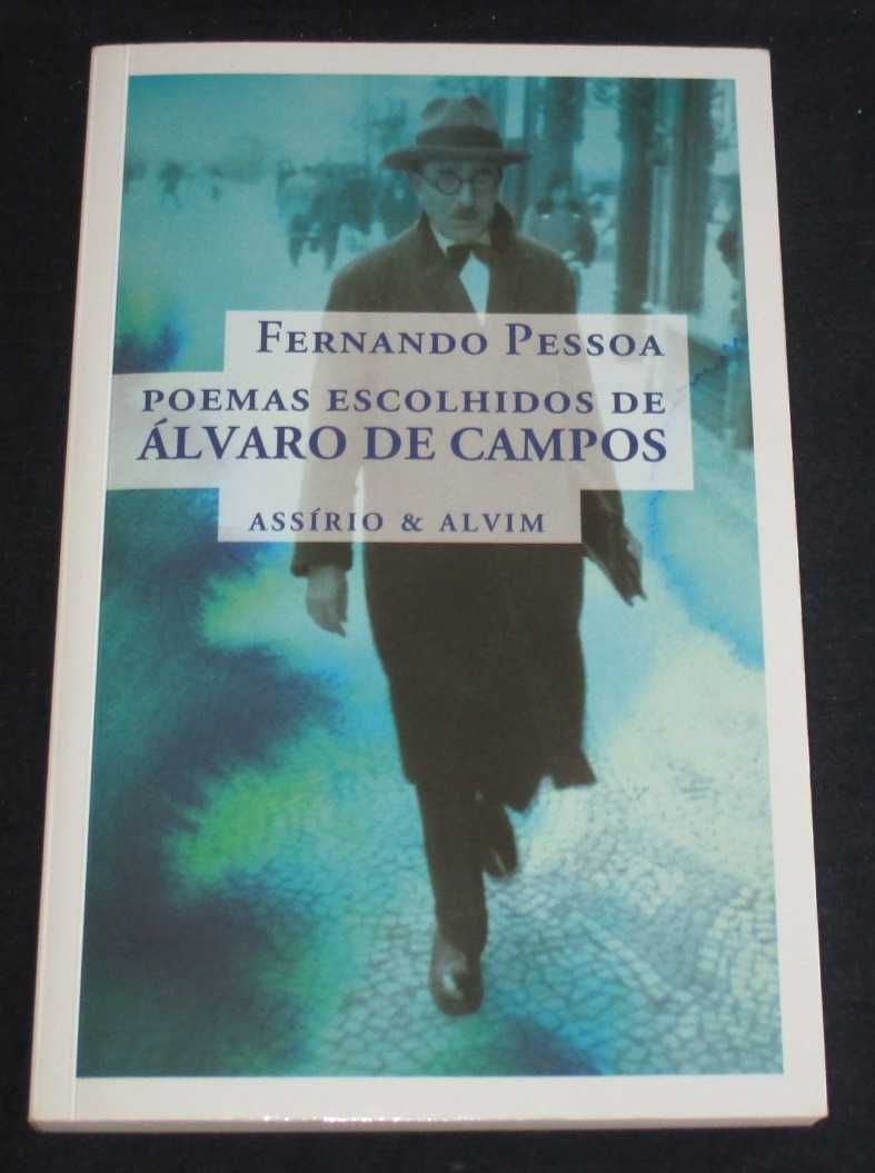Livro Poemas Escolhidos de Álvaro de Campos Fernando Pessoa