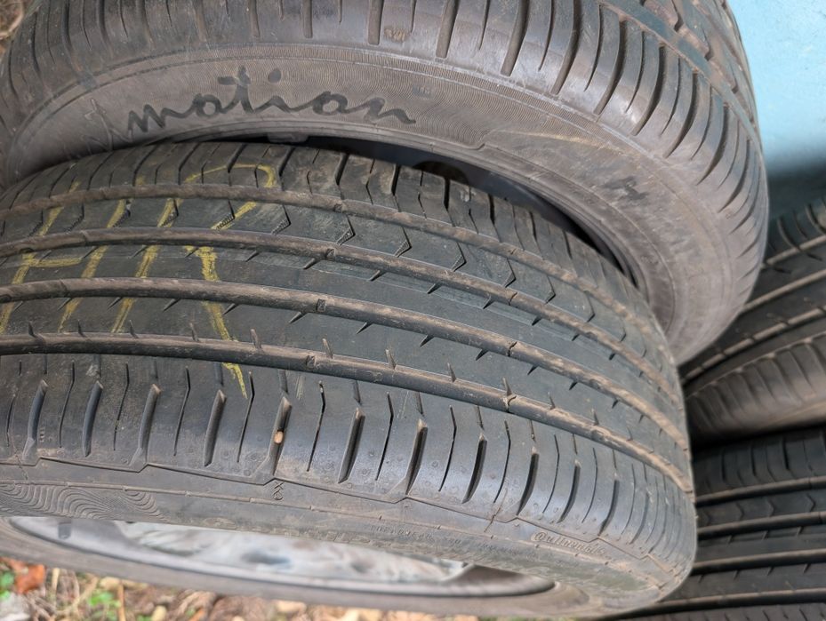 Диски r16 5×112 et50 vag з шинами 205 55 r16 continental/belshina