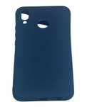 Plecki, Etui Matt TPU do Huawei P20 Lite kolor: ciemnoniebieski