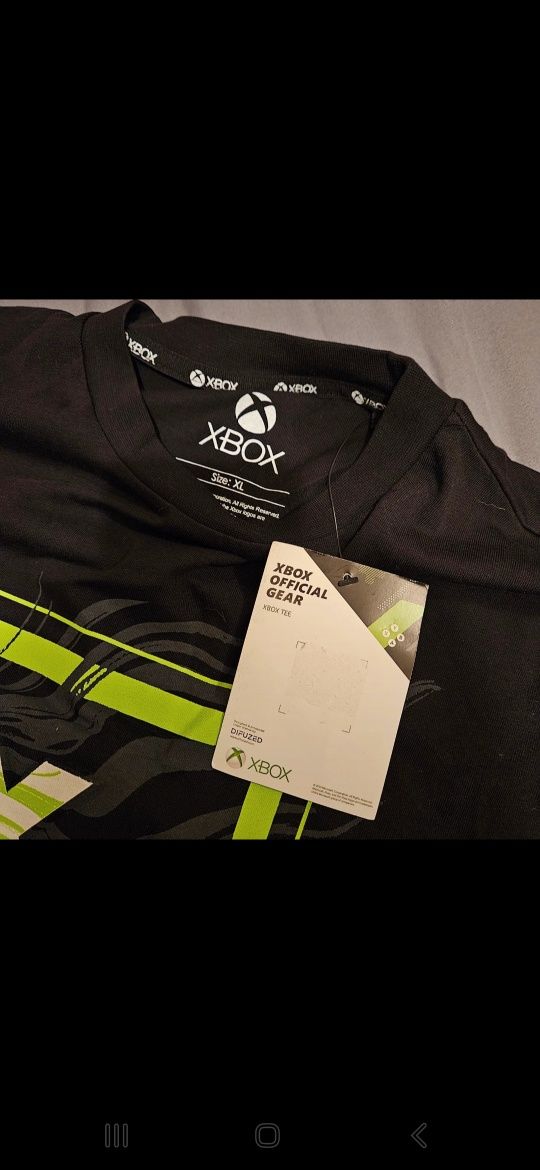 Xbox meska koszulka XL bez metki