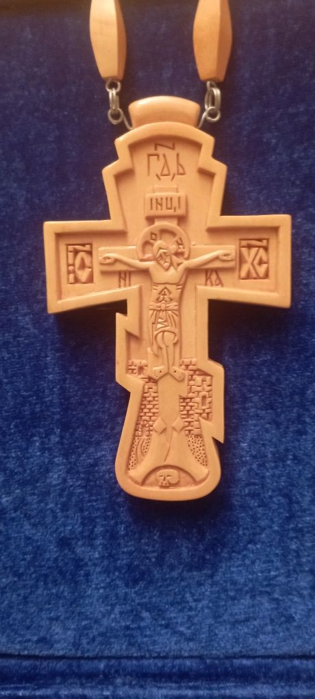 Хрест протоІєрейський, дерев'яний ручна робота