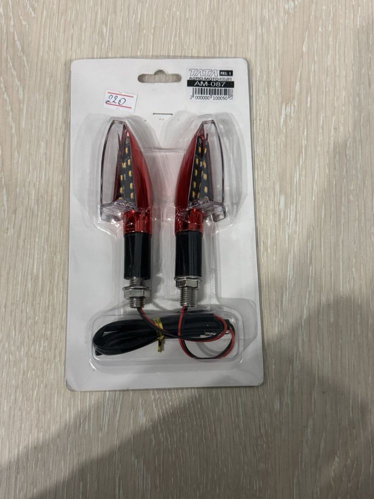 Повороти мото та лампочки Led на мото