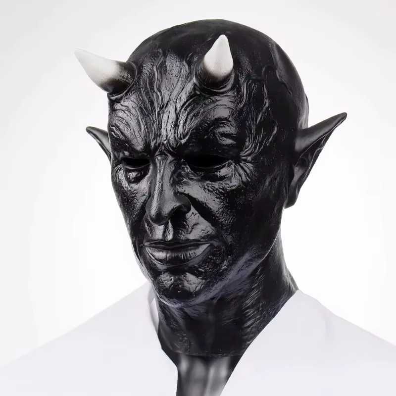 NOWA ! Maska Diabła Bardzo Realistyczna Halloween Cosplay UNISEKS