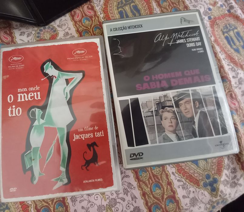 Dois dvds originais por cinco euros