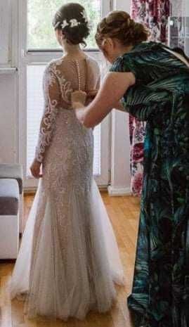 suknia ślubna syrenka