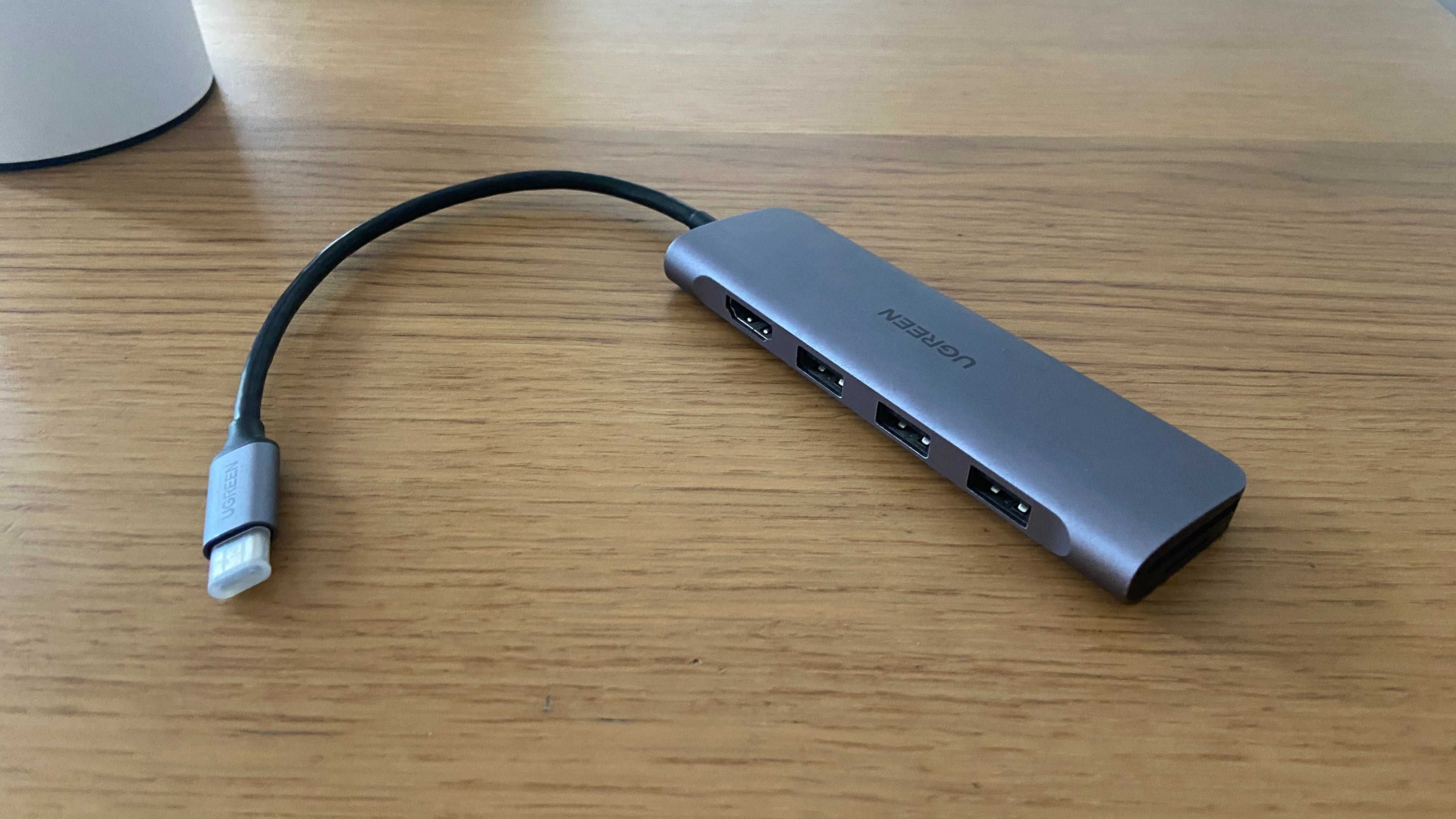 UGREEN Revodok Hub USB C HDMI 4K 6 em 1