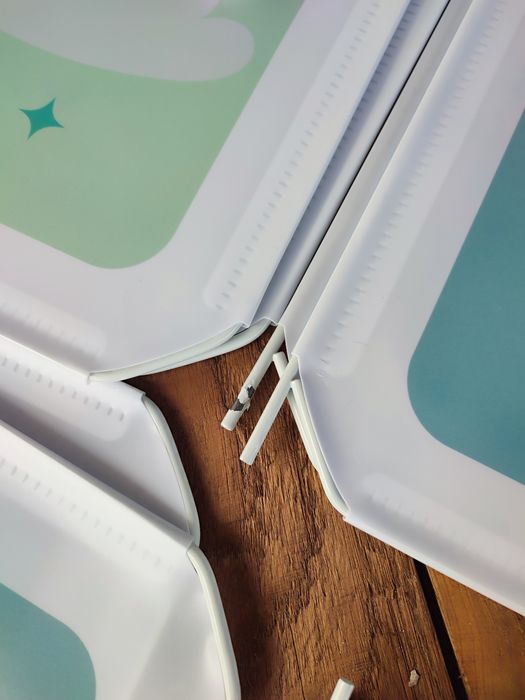 Składany regał dla dziewczynki