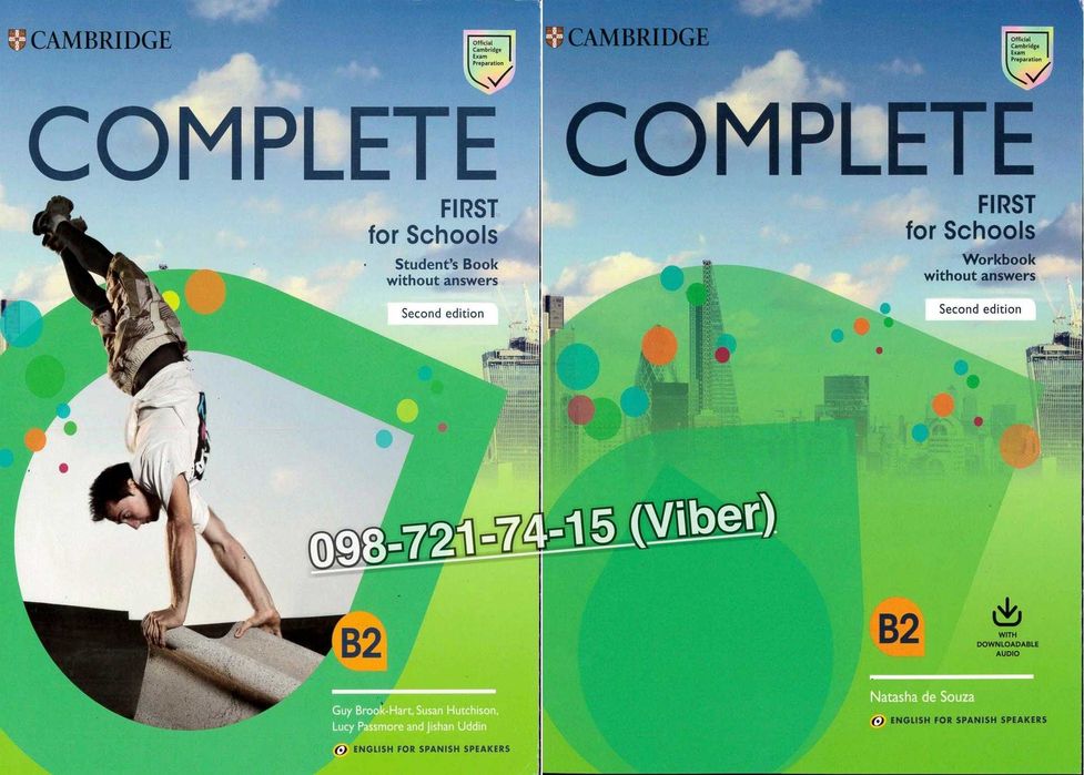 Complete First for Schools (2nd Edition). Книжка + Зошит + CD