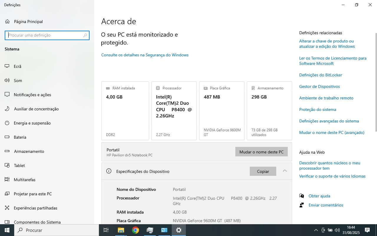 Computador portátil HP Pavilion