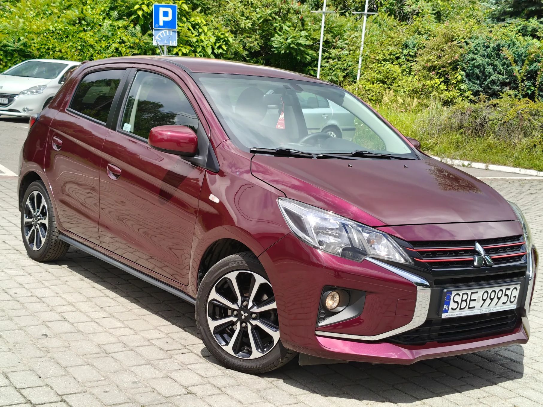 Mitsubishi Space Star Automat * Przebieg 17 tyś km * Salon Polska * Kamera * 2021r * 1.2 MPi