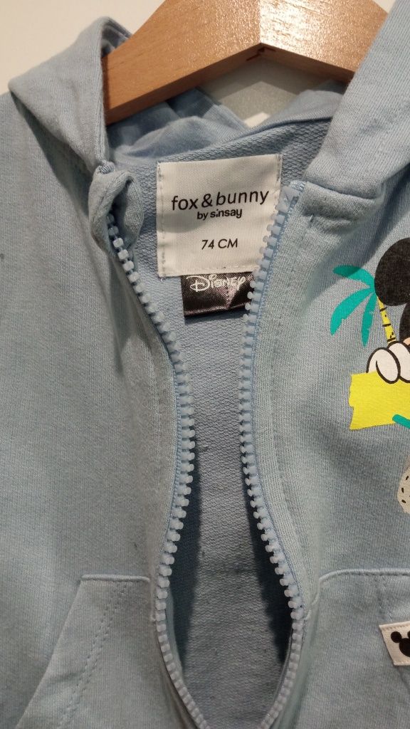 Bluza Disney myszka Miki Sinsay rozmiar 74 nowa