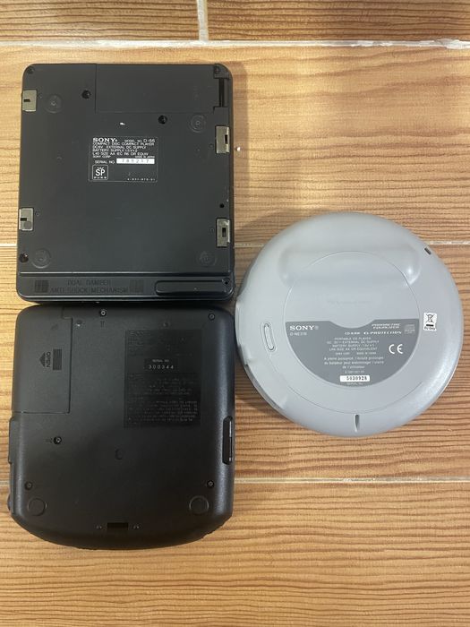 Discmans Sony, Philips, Panasonic