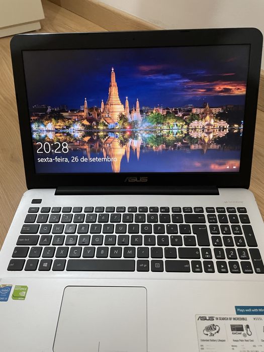 Portatil asus preto x555L i5