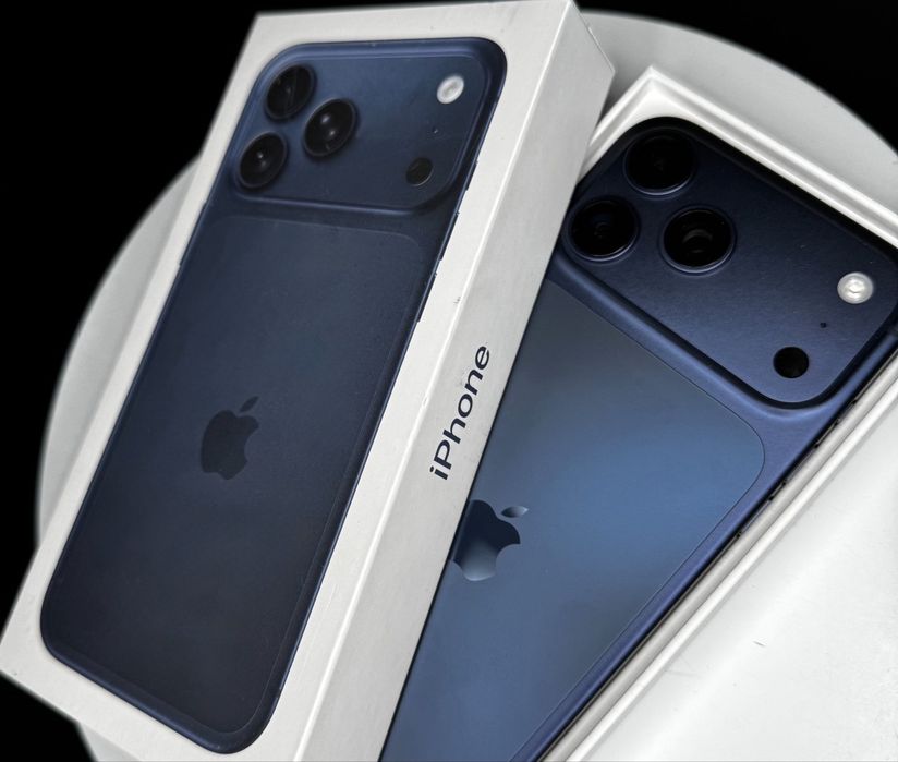 Apple Iphone 17 PRO MAX 512gb BLUE 100% bat 0 cykli gw apple 11msc