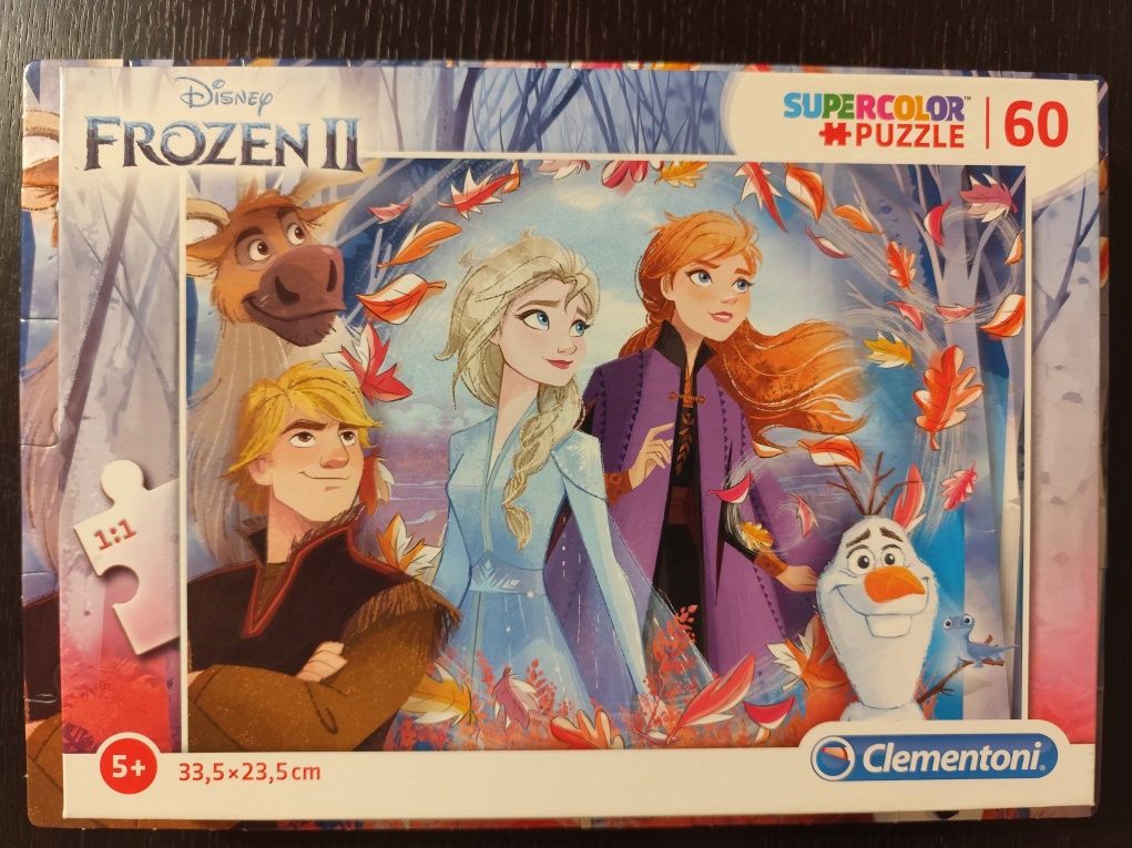 Puzzle Kraina Lodu II Clementoni 60 elementów
