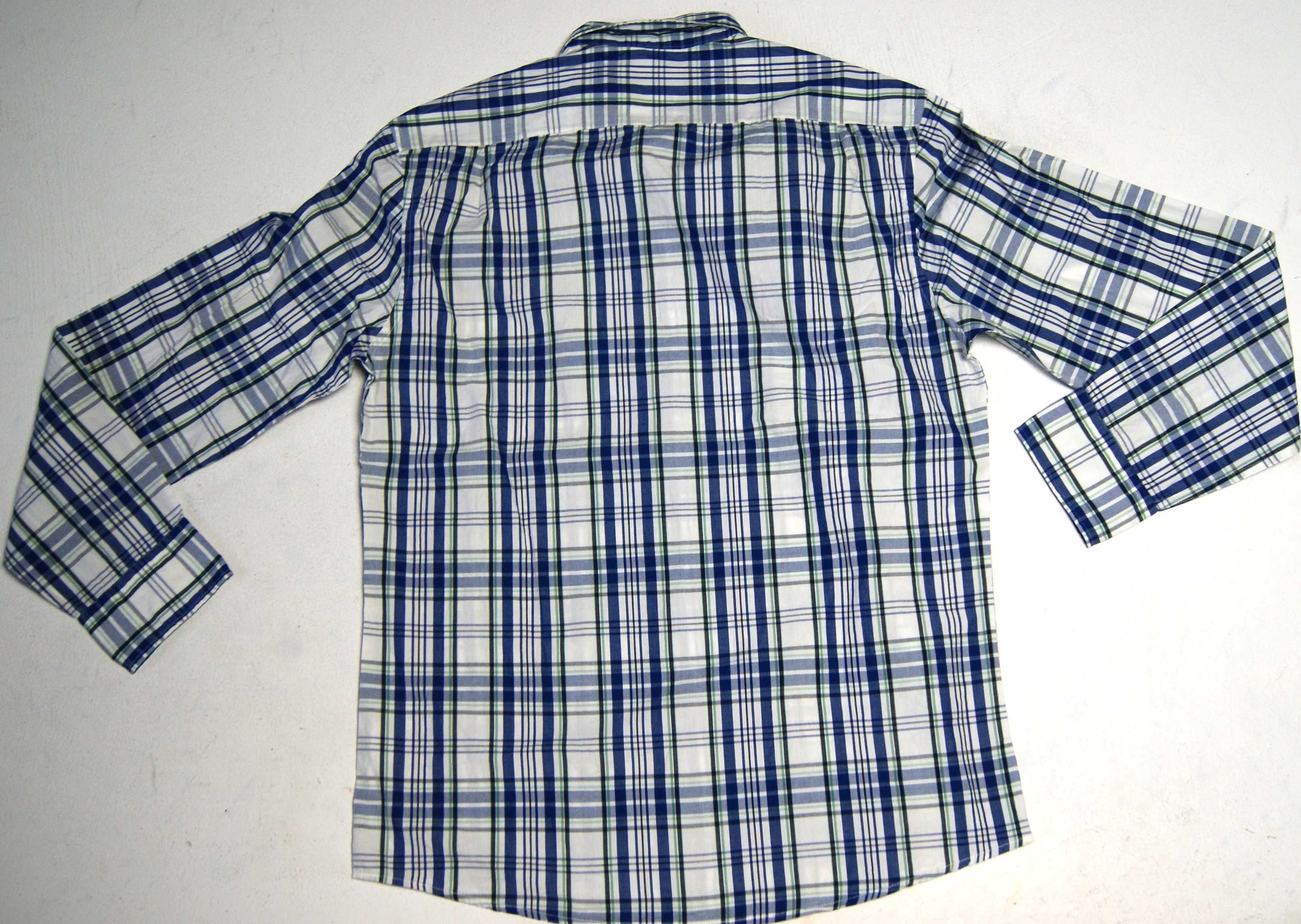 TCHIBO M 39/40 koszula męska jak nowa w kratę z metką