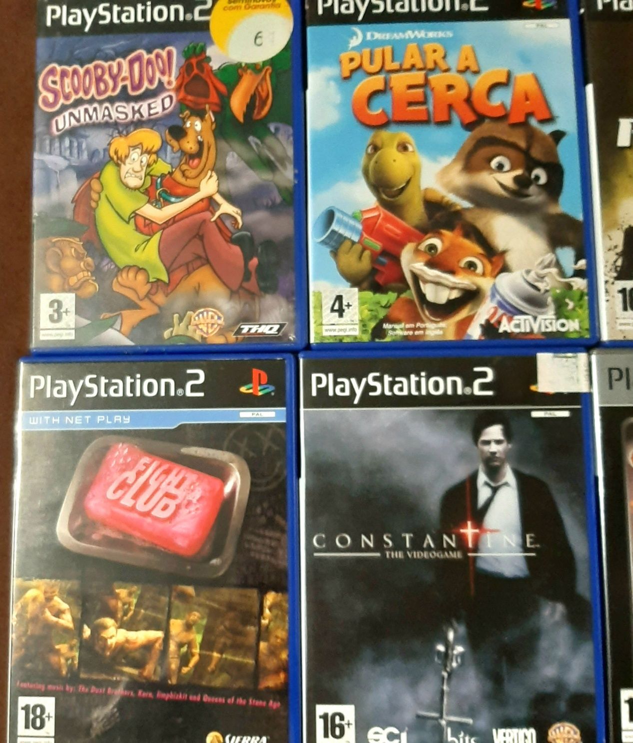 Vendo 6 Jogos para a PS2