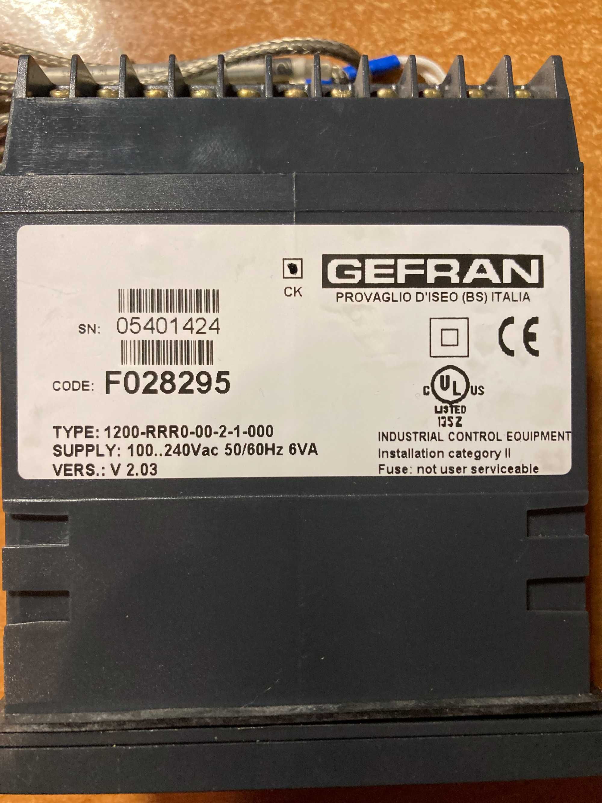 Regulator GEFRAN 1200 –  240V - sprawny