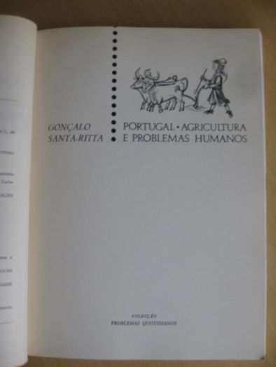 Portugal, Agricultura e Problemas Humanos de Gonçalo Santa-Rita