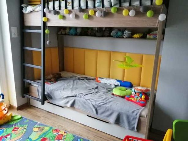 pokój dziecka panele tapicerowane sypialnie na wymiar wnęki ścianki