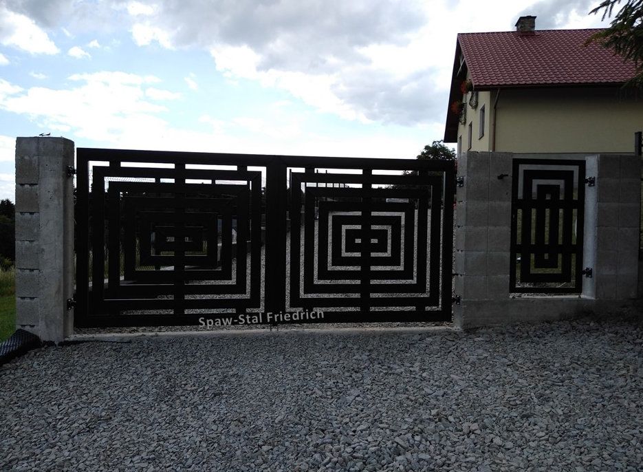 Balustrady,bramy,schody ze stali nierdzewnej, czarnej oraz z aluminium