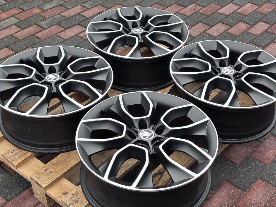 Oryginalne felgi Skoda Kodiaq Karoq Octavia 5x112 7Jx19 ET43 VW Tiguan