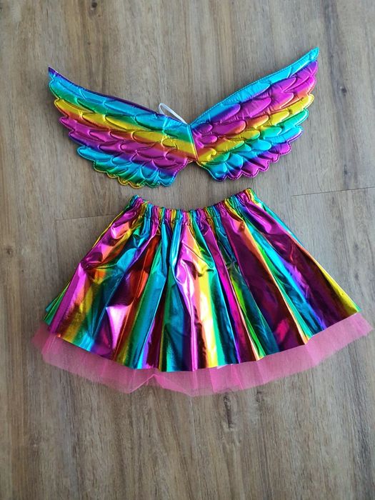 Strój karnawałowy Przebranie na bal MOTYL WRÓŻKA