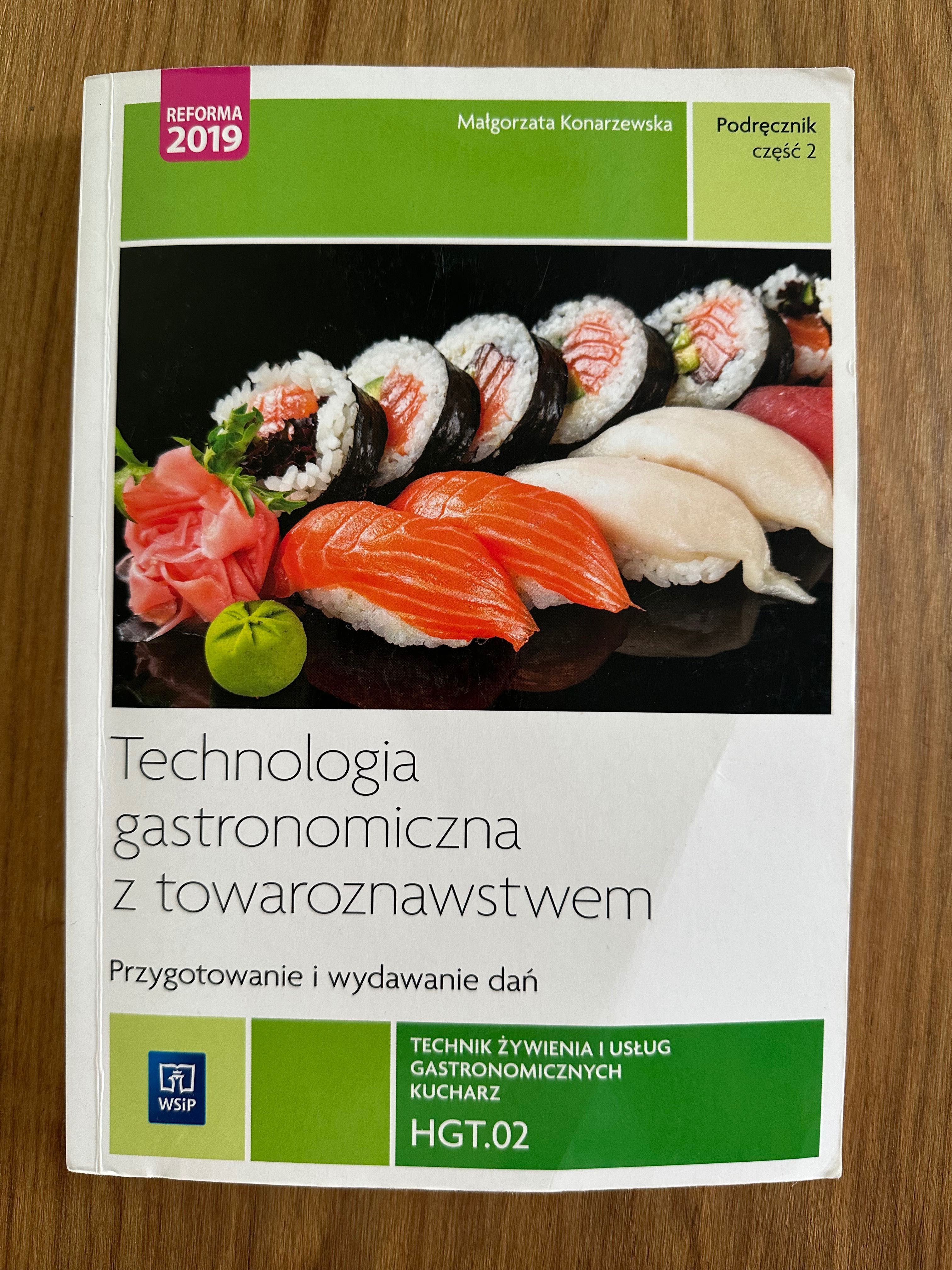 podręcznik zawodowy do gastronomii