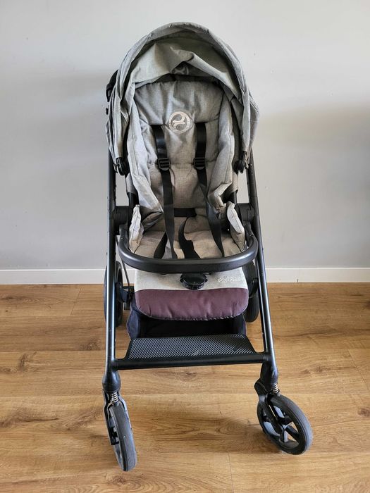 Cybex Balios S gondola + spacerowka (szary) + akcesoria