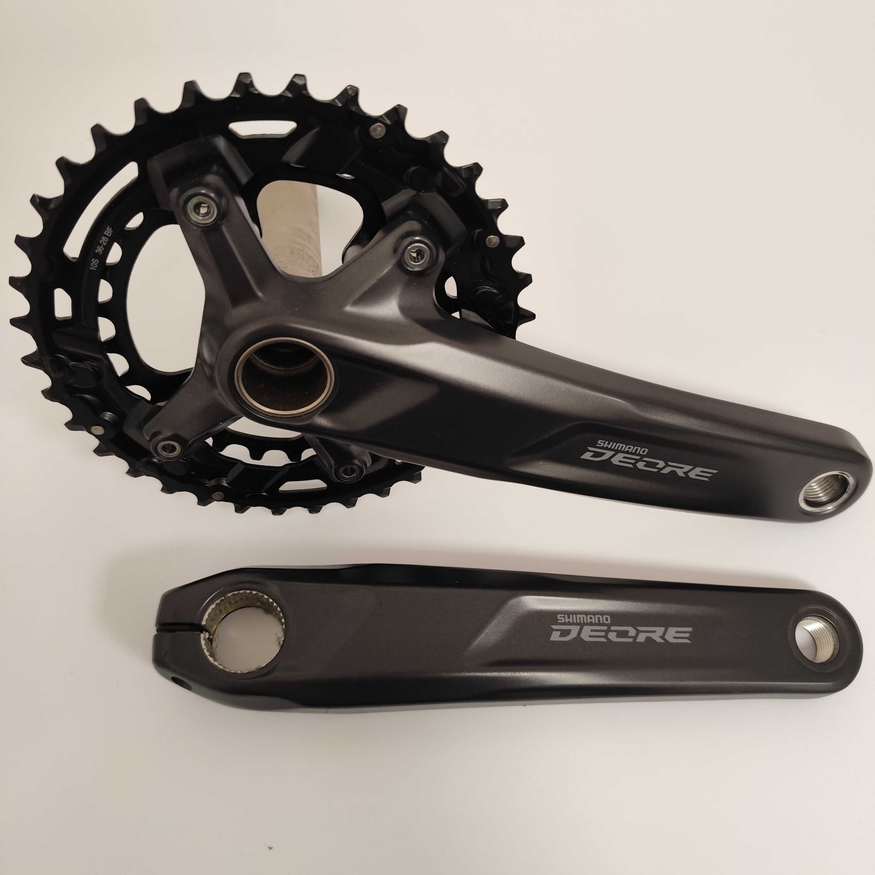 Mechanizm korbowy Shimano DEORE FC-M4100-2, 10rz 36-26