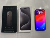 iPhone 15 Pro Max 256gb Black Titanium, 100% kondycja baterii
