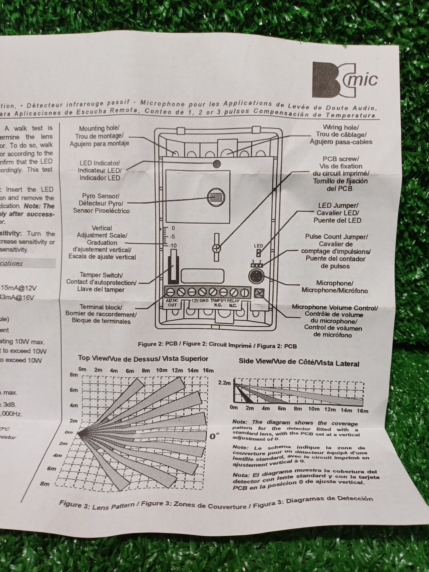 Klawiatura do centrali alarmowej Paradox