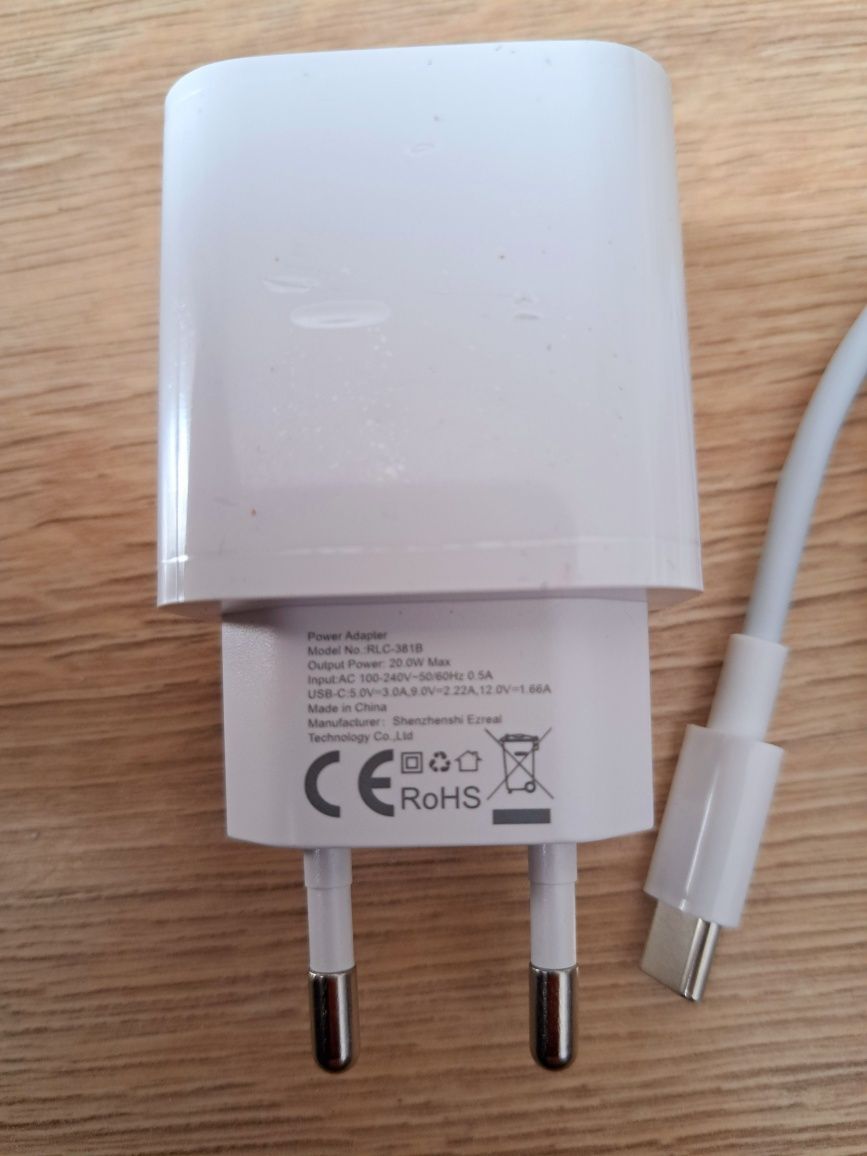 Ładowarka do iPhone USB-C 2 metry - Biała 20W