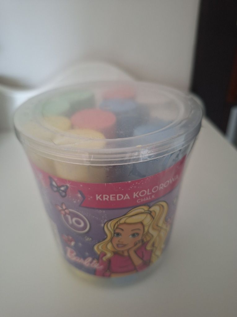 Kreda wiaderko 10 sztuk Barbie St. Majewski