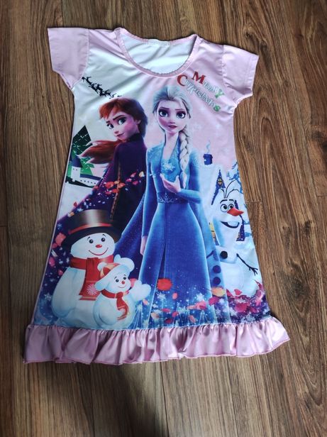 Sukienka strój Elsa i Anna z Krainy Lodu 140 cm