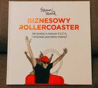 Nowa książka twarda oprawa Biznesowy Rollercoaster Szymon Kudła