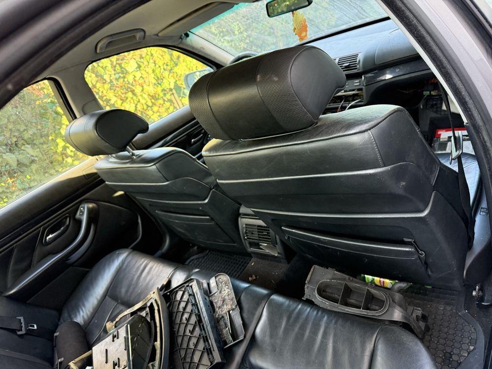 Bmw e39 m52b20 benzyna+lpg na czesci calosc