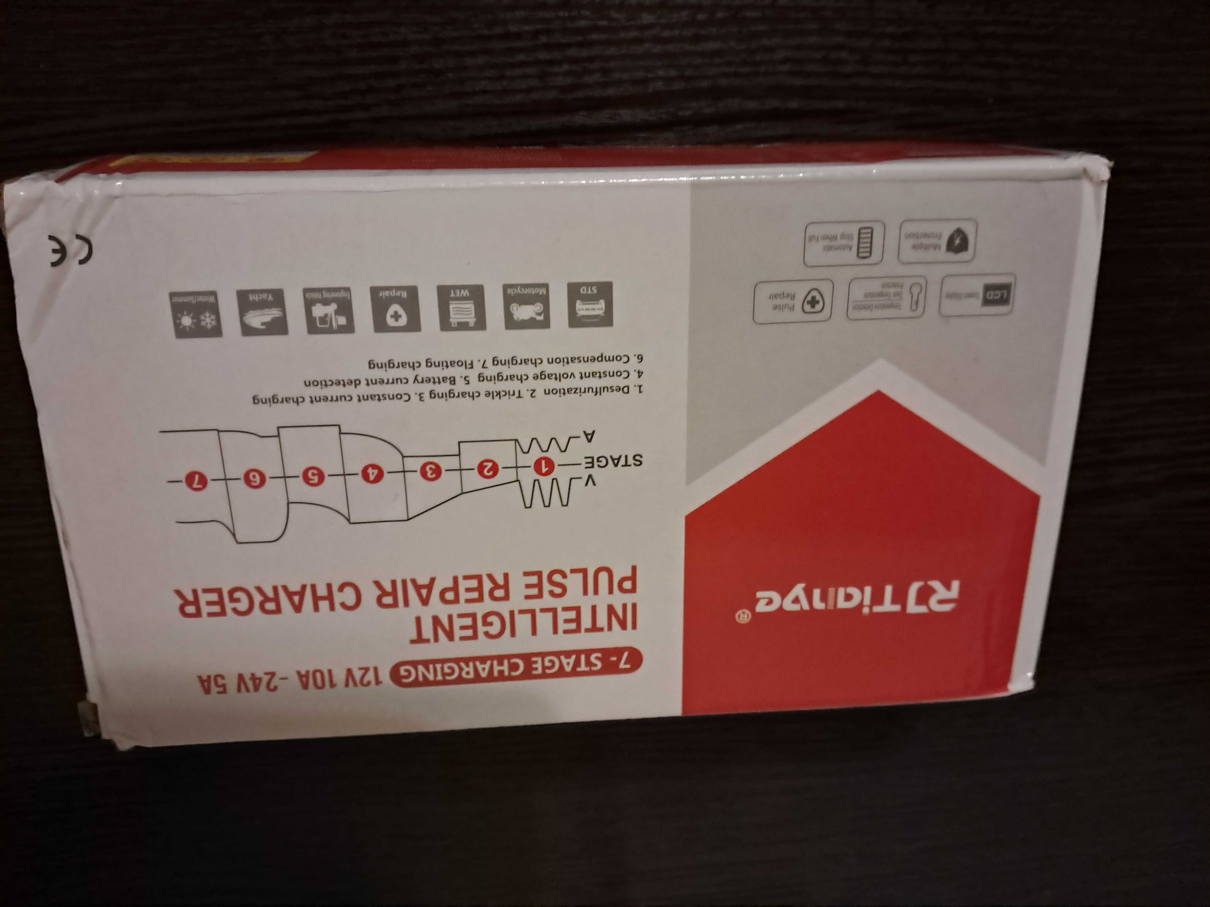 Зарядное устройство для аккумуляторов 12V 10A - 24V 5A