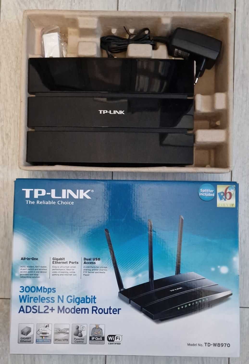 Router ADSL 300Mbps TP-LINK TD-W8970