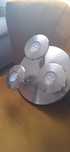 Lampa kinkiet 3punktowa Philips srebrny mat