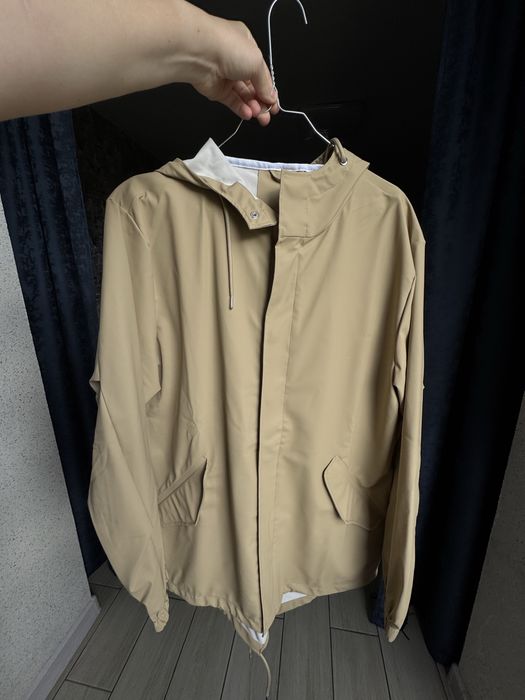 Дощовик Rains Fishtail Jacket бежевий М