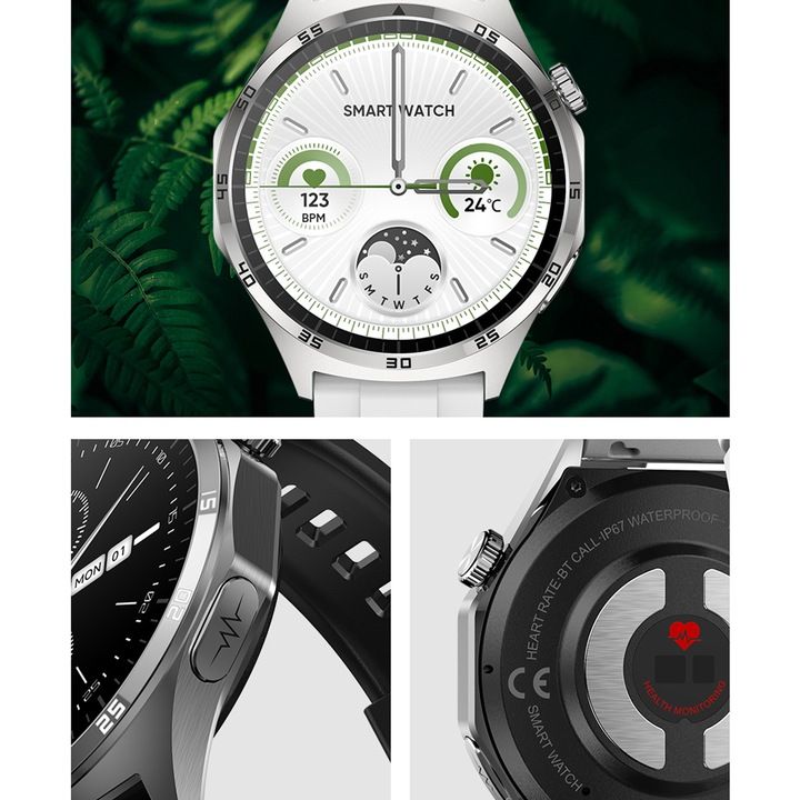 Smartwatch Zegarek Męski Z Ekg Pomiar Cukru Puls Ciśnienie Rozmowy Men