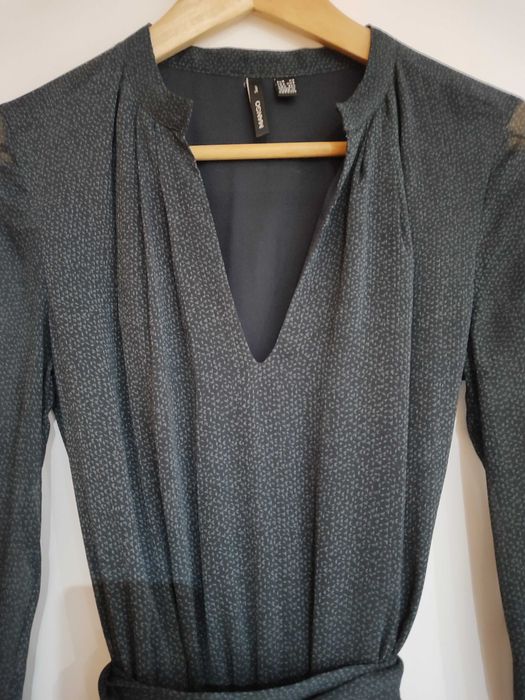 Vestido semi transparente, Mango collection