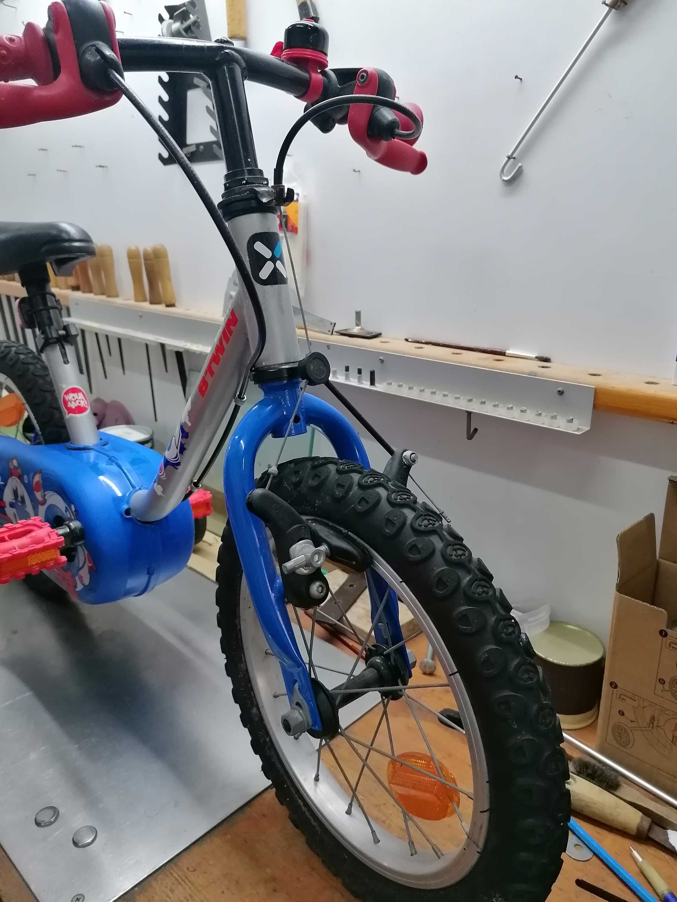 Bicicleta de criança 14’’ (3-5 anos) + Capacete