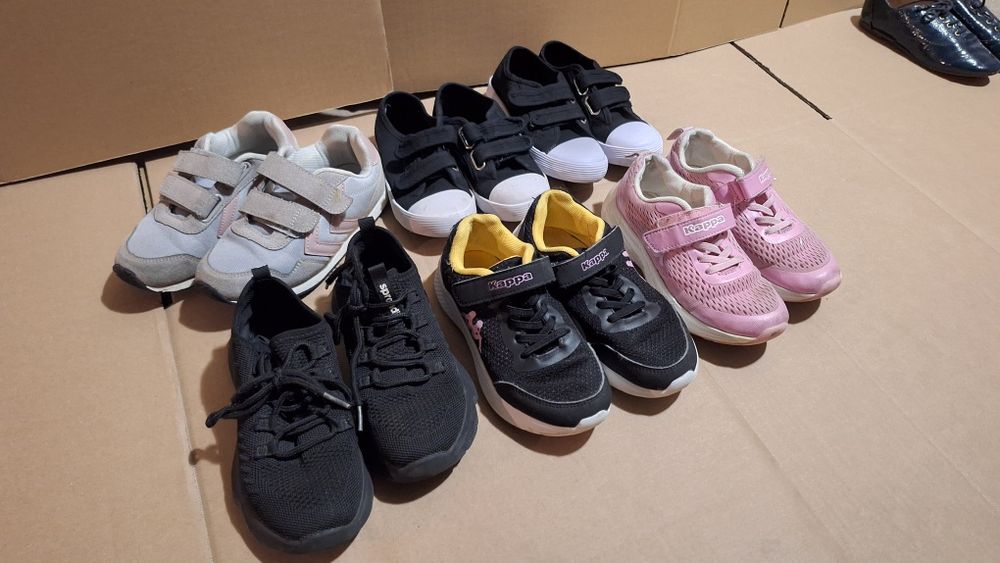 Adidasy dziewcięce,dziewczęce 6par. Rozm.28-30