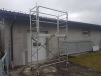Wynajem wypożyczenie, Rusztowanie aluminiowe, na kołach, zasięg do 4 m